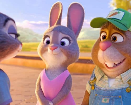 Zootopia Bunny Characters paint by numbers