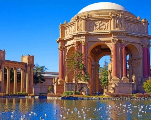 Palace Of Fine Arts paint by numbers