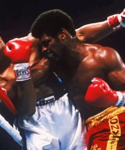 Muhammad Ali Defeats Leon Spinks paint by numbers