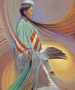 Native American Artwork paint by numbers