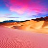 Pink Sunset Sand Dunes paint by numbers