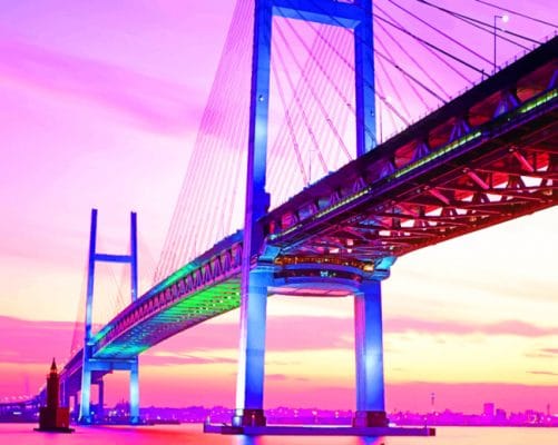 Ponte Japan painting by numbers