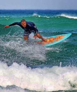 Rider On A Wave painting by numbers