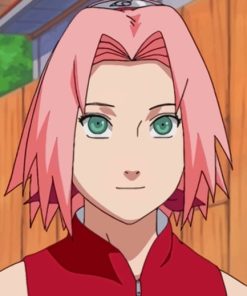 Sakura Haruno paint by numbers