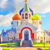 St Igor Church Russia paint by numbers