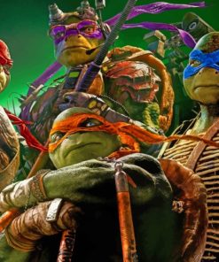 Teenage Mutant Ninja Turtles painting by numbers