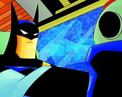 The Batman painting by numbers