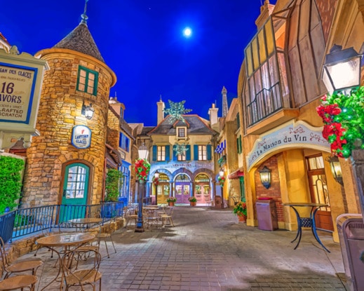 Disney Land Parks In USA paint by numbers