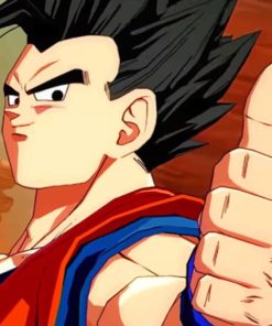 Gohan With Thumbs Up paint by numbers