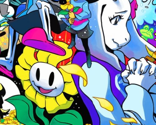 Undertale paint by numbers