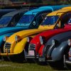 Vintage Citroen 2CV paint by numbers