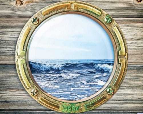 Window Of Ship painting by numbers