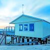 Wooden House In Seaside paint by numbers