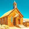 Wooden House In Bodie State Historic Park paint by numbers