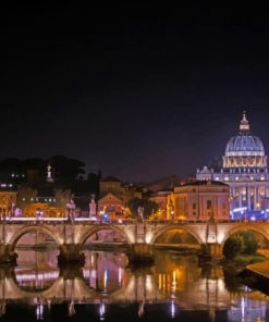 Saint Peter's Square painting by numbers