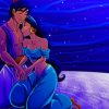 Aladdin And Jasmine Art painting by numbers