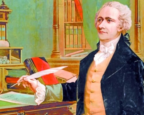 Alexander Hamilton paint by numbers