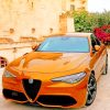 Alfa Romeo Giulia paint by numbers