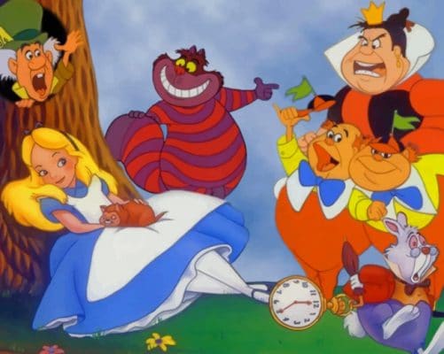 Alice And Other Characters paint by numbers