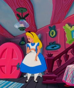 Alice At The Rabbit House paint by numbers