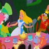 Alice In Wonderland 1951 paint by numbers