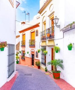 Alley Street Spain painting by numbers