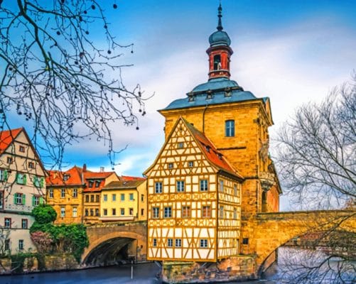 Altes Rathaus painting by numbers