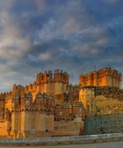 Old Spanish Castle paint by numbers