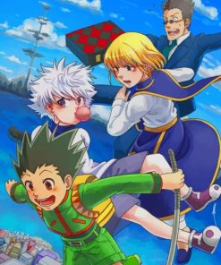 Anime Hunter X Hunter Characters painting by numbers