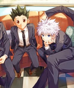 Hunter X Hunter Characters painting by numbers