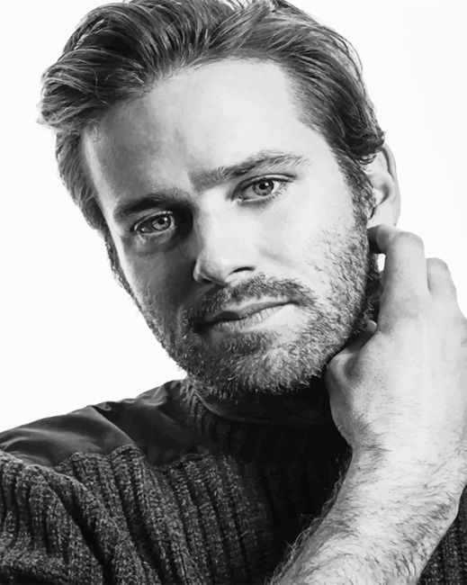 Armie Hammer paint by numbers