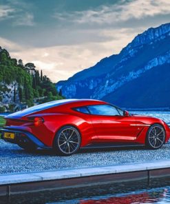 Aston Martin Zagoto painting by numbers