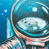 Astronaut Graffiti paint by numbers