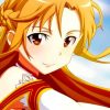 Asuna Yuuki painting by numbers