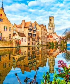 Belfry Of Bruges paint by numbers