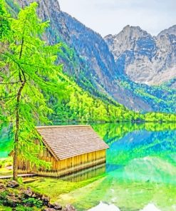 Berchtesgaden National Park paint by numbers