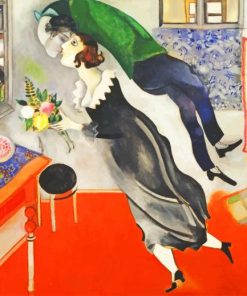 Birthday By Marc Chagall paint by numbers