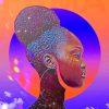 Black Girl Art paint by numbers
