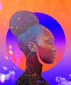 Black Girl Art paint by numbers