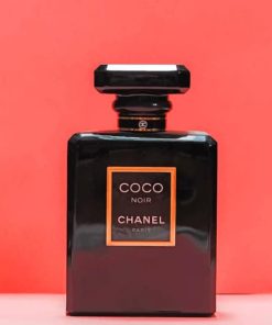 Black And Gold Perfume Coco Chanel painting by numbers