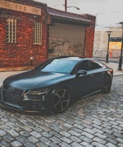 Dark Black Audi paint by numbers