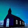 Black Church In Iceland paint by numbers