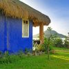 Blue Hay Roofing House paint by numbers