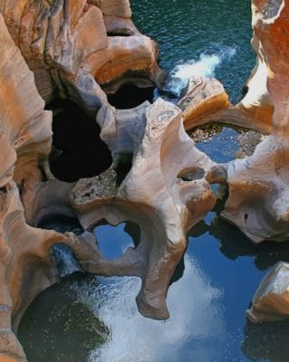 Blyde River Canyon painting by numbers