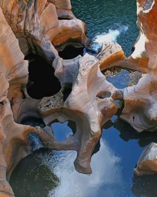 Blyde River Canyon painting by numbers