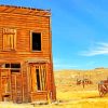 Bodie State Historic Park California paint by numbers