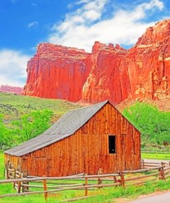 capitol reef national park paint by numbers