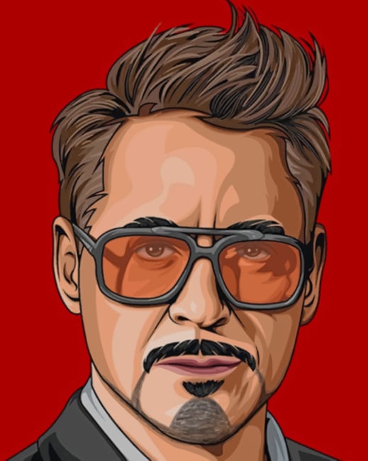 Vector Adobe Illustrator Drbersaw painting by num