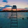 Chair On The Lake paint by numbers