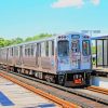 Chicago's Train paint by numbers